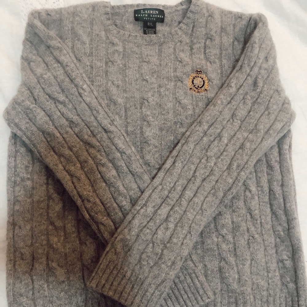 SOLD- Polo Ralph Lauren knit crewneck sweater